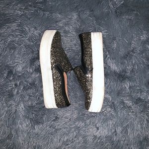 Platform slip on sneakers